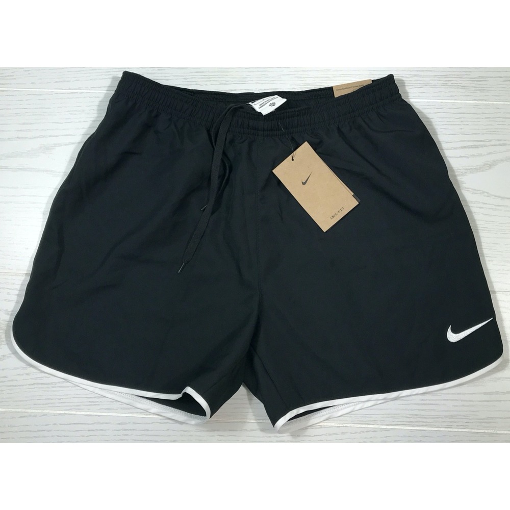Nike Slim Fit Dri-FIT Soccer Shorts Women Small Black Drawstring DH8302-010 New